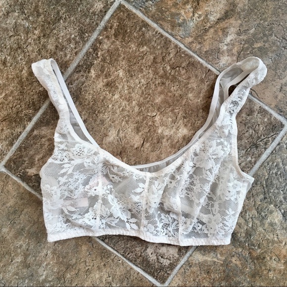 Victoria's Secret Other - Victoria’s Secret White Lace Bralette